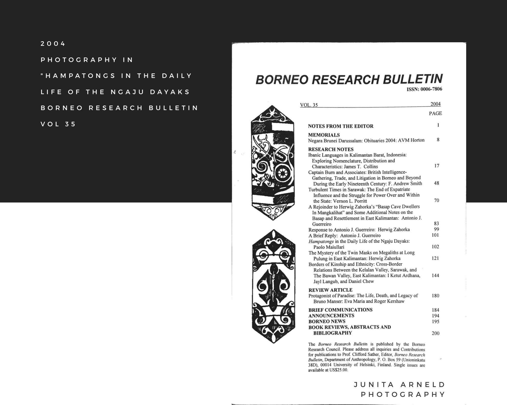 Cover — Hampatongs in the Daily Life of the Ngaju Dayaks 